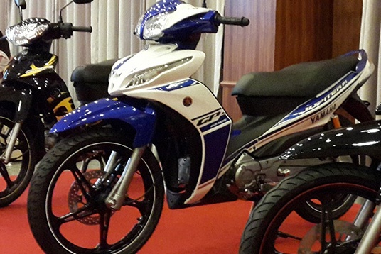 Clip chi tiet Yamaha Jupiter GP 2014 sap ra mat o Viet Nam hinh anh