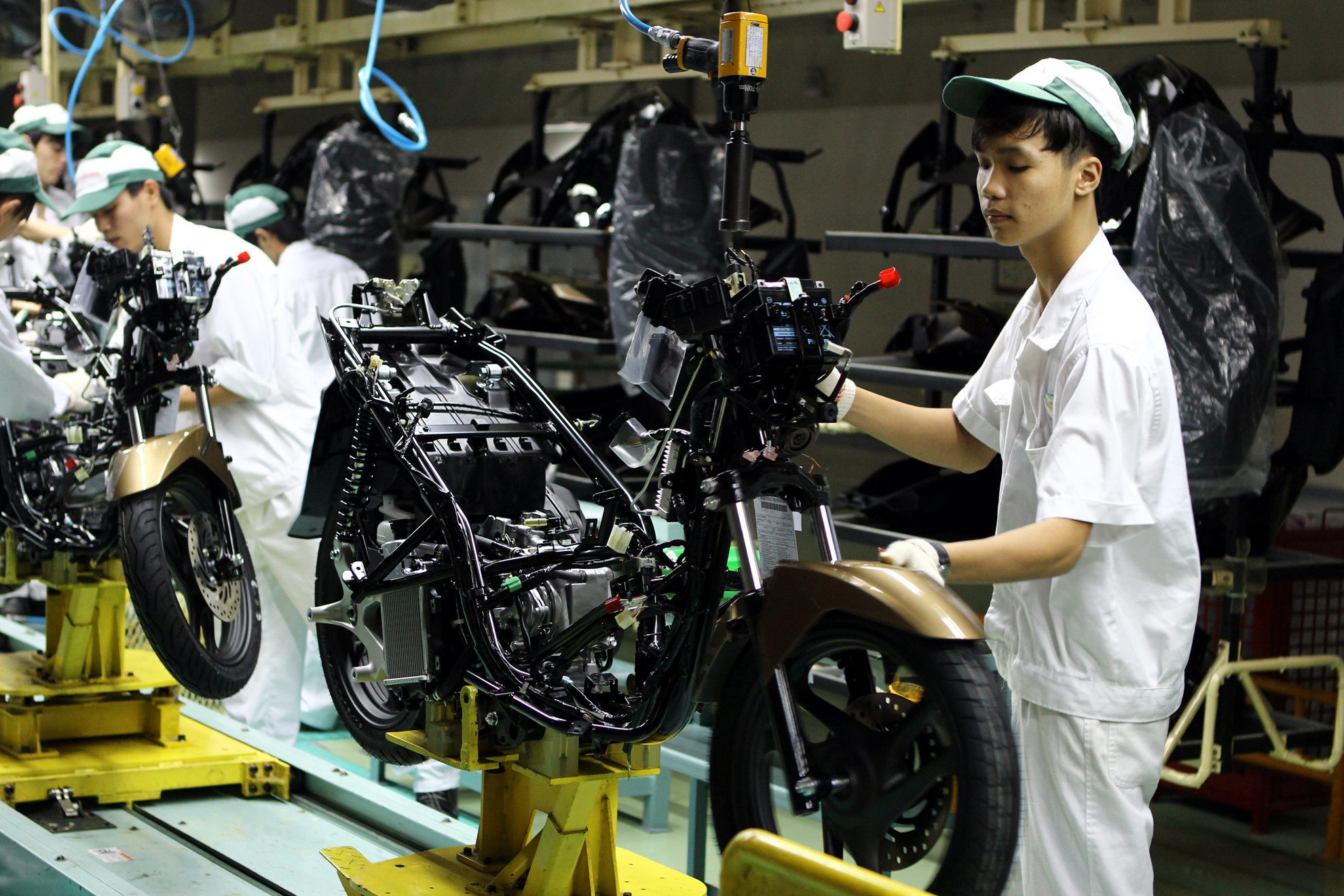 Cac cong doan san xuat Honda Air Blade 125 o Viet Nam hinh anh