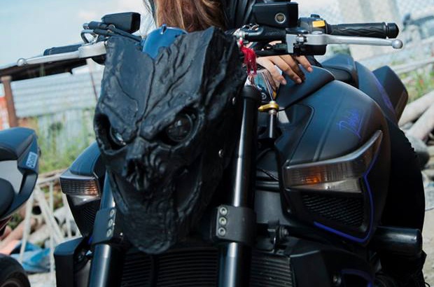 Suzuki B-King che mat na Darksiders o Sai Gon hinh anh