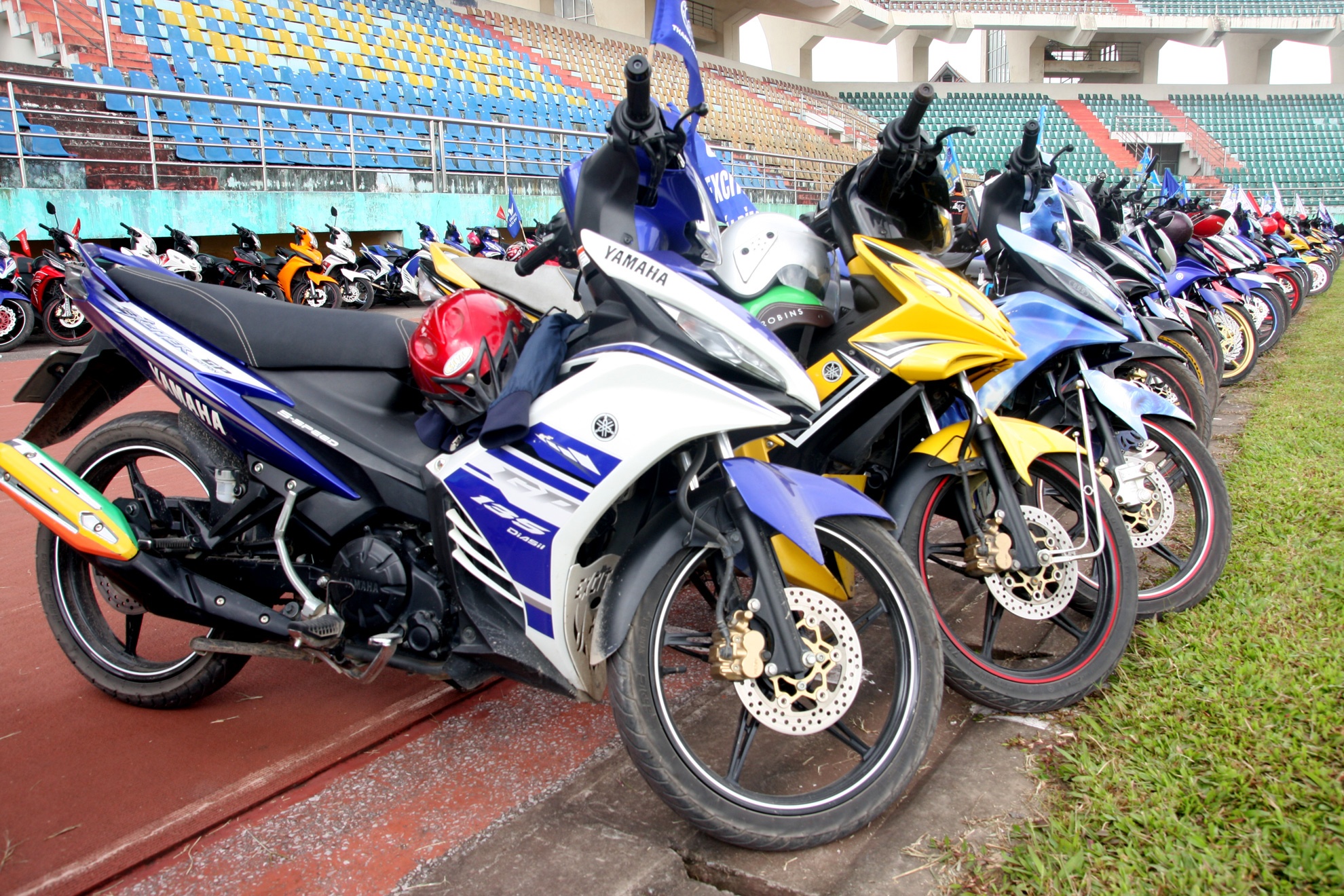 Gan 700 chiec Exciter khap mien Bac tu hoi o Ninh Binh hinh anh