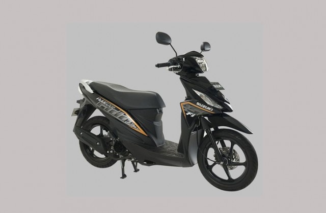 Xe tay ga gia re Suzuki Address them 2 mau moi hinh anh