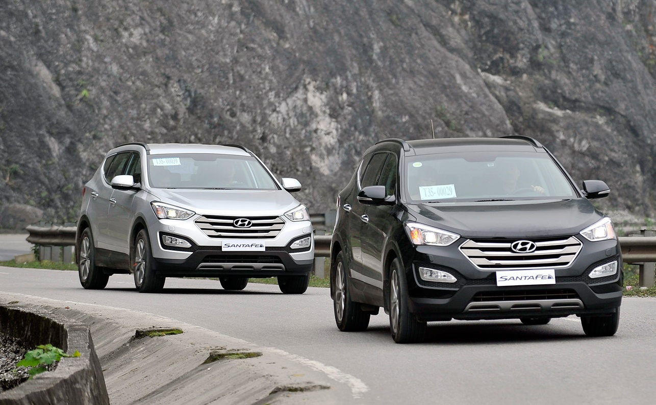 Hyundai Santa Fe 2015 - crossover 7 cho cho gia dinh hinh anh