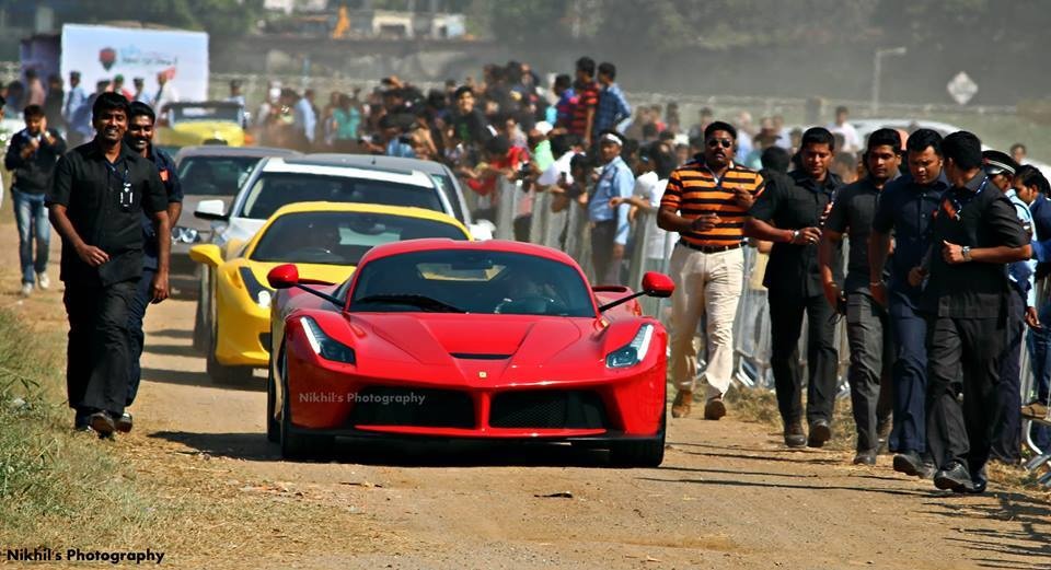 Sieu xe LaFerrari dau tien dat chan den An Do hinh anh