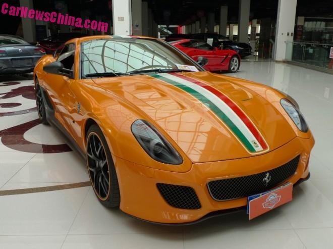 Ferrari 599 GTO mau doc o Trung Quoc hinh anh
