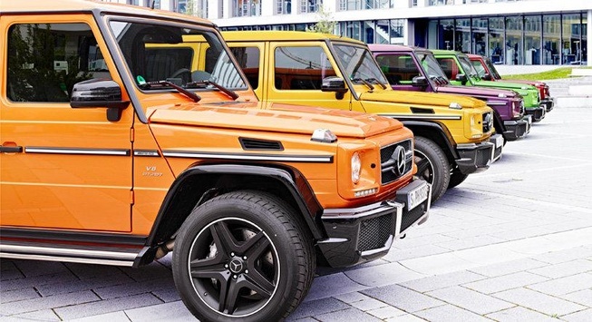 Bo suu tap mau sac noi loan cua Mercedes-Benz G-Class hinh anh