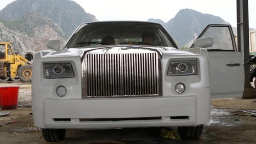 3 oto che kieu dang Rolls-Royce Phantom cua tho Viet hinh anh