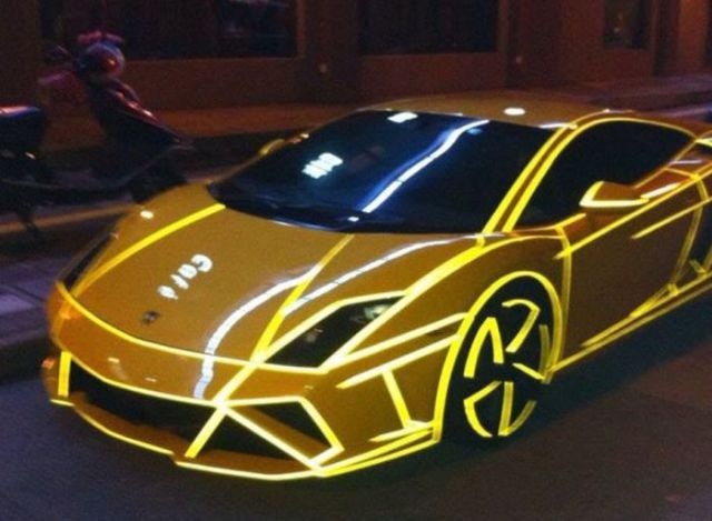 Một chiếc Lamborghini độ cực