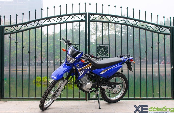 Du xuan voi Yamaha XTZ 125 dau tien o Viet Nam hinh anh
