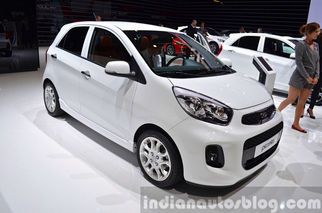 Kia Picanto 2015 voi dien mao moi ra mat tai chau Au hinh anh