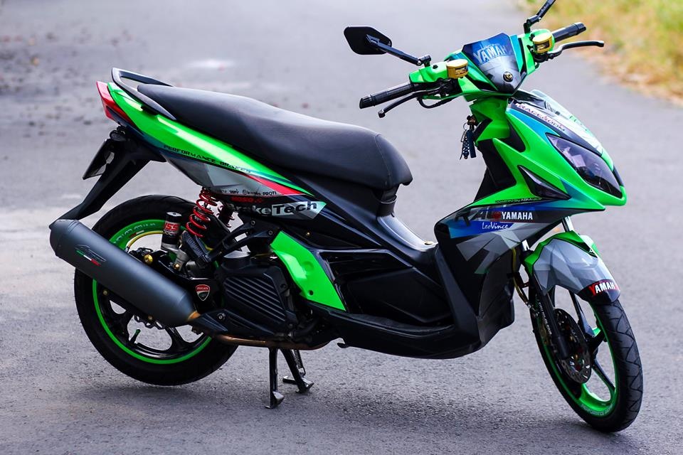 Nouvo LX son mau xanh non chuoi o Sai Gon hinh anh