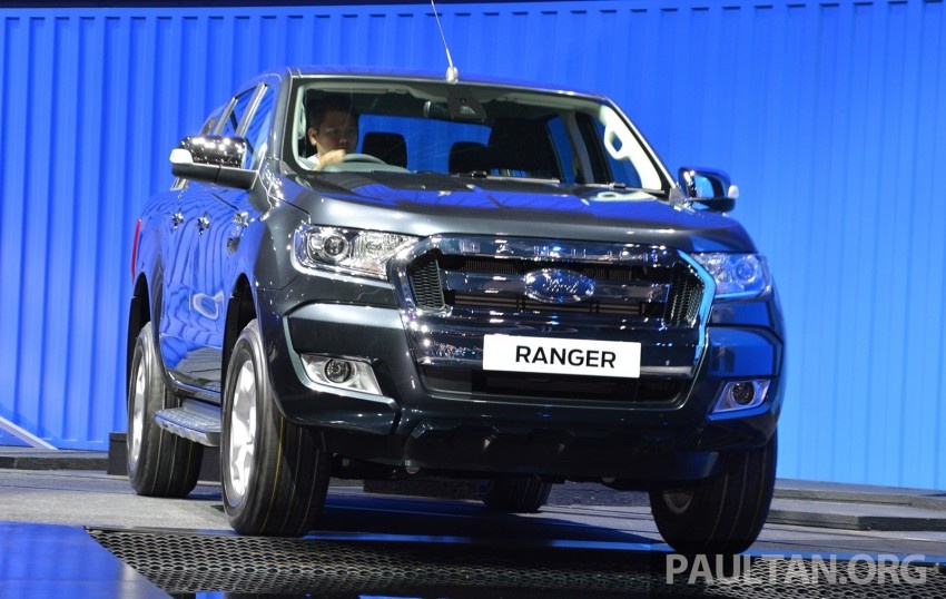 Anh thuc te Ford Ranger 2015 vua ra mat o Thai Lan hinh anh