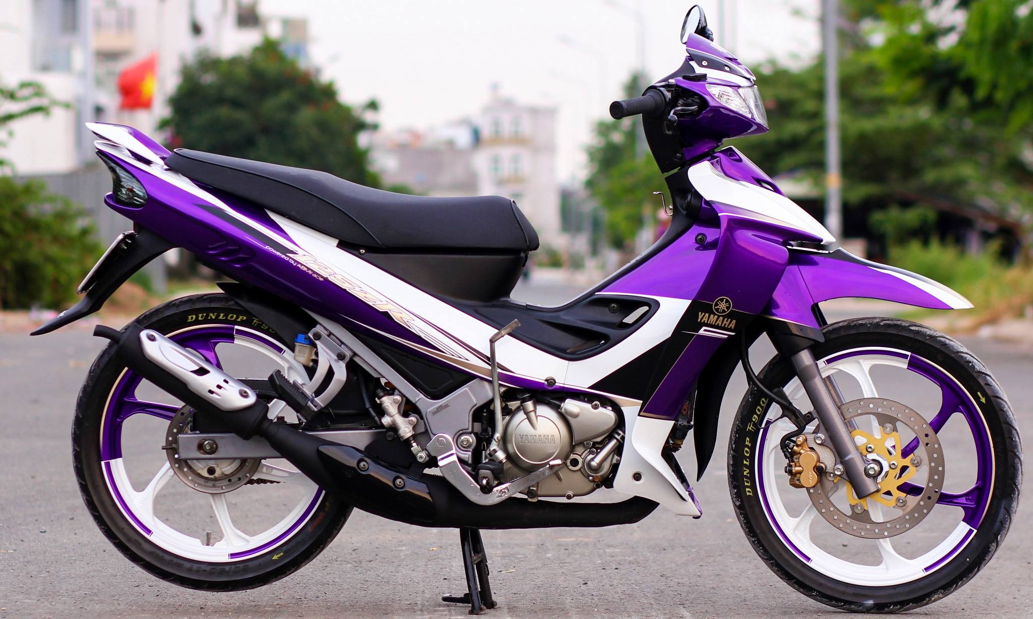 Xe hai thi Yamaha Z do sac tim o Dong Nai hinh anh