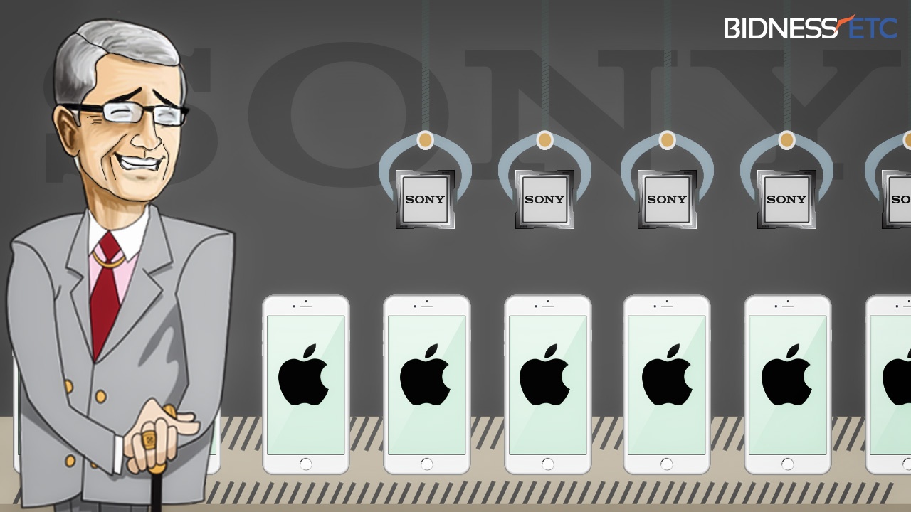 Sony kiem tien tu Apple, Samsung nhu the nao? hinh anh