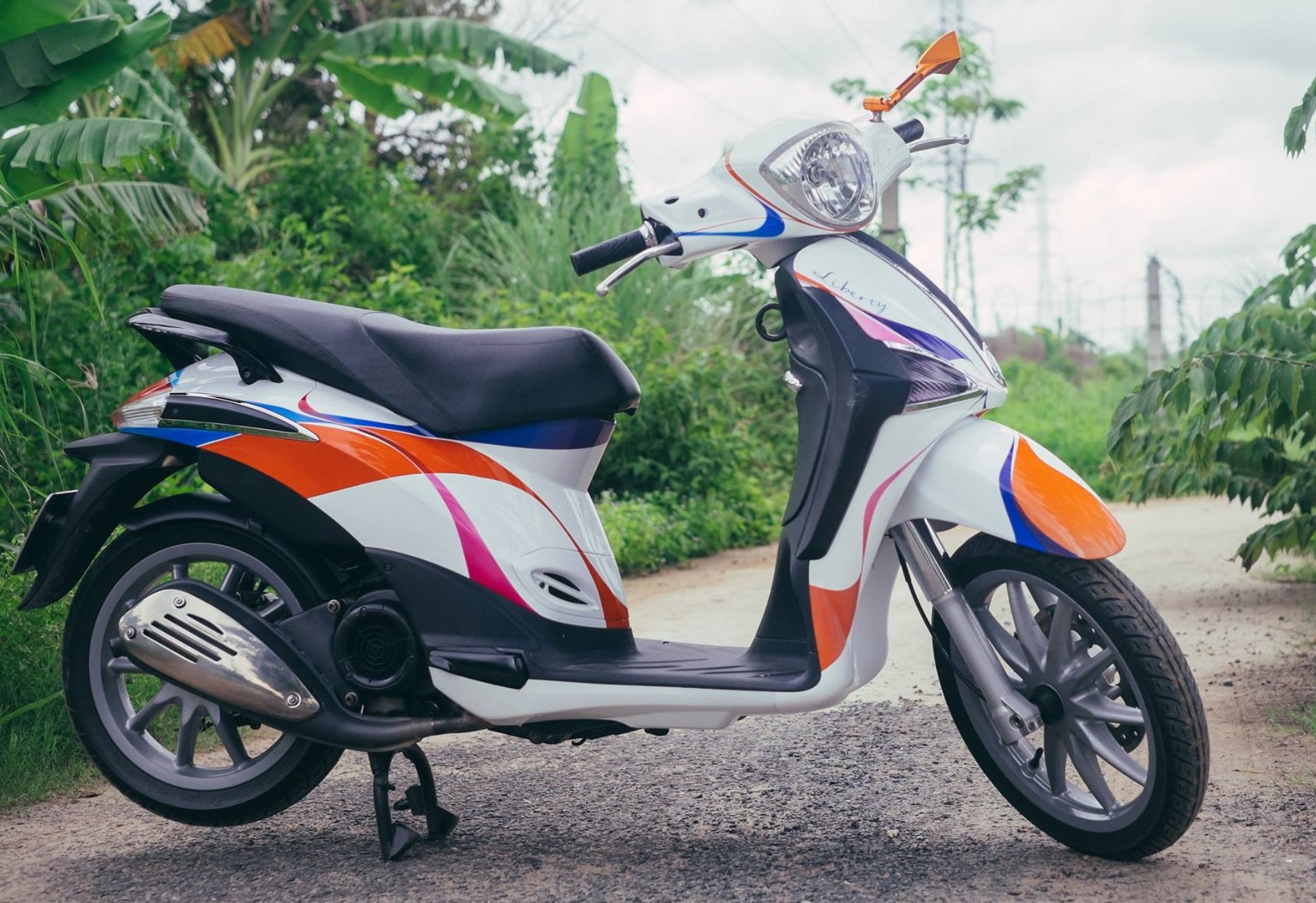 Piaggio Liberty do dan ao nu tinh o Can Tho hinh anh