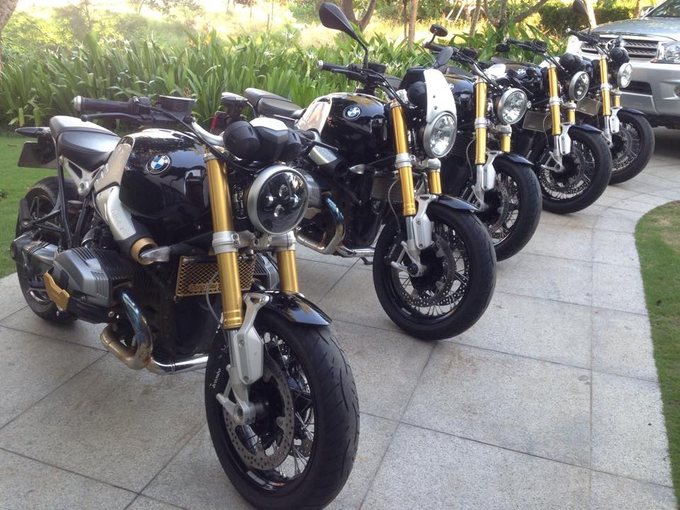 Dan choi BMW R nineT tu hop o Da Nang hinh anh