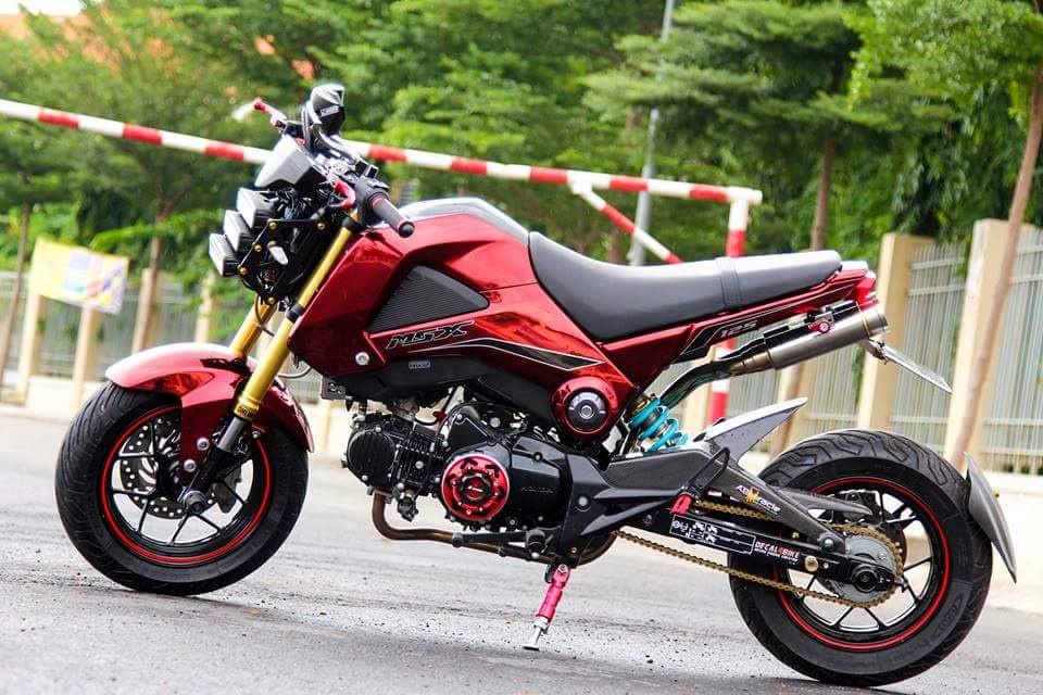 Honda MSX do dan ao mau doc o Sai Gon hinh anh
