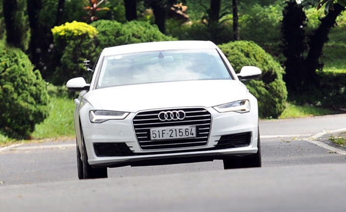Chay thu Audi A6 2015 - sedan sang trong cho nguoi tre hinh anh