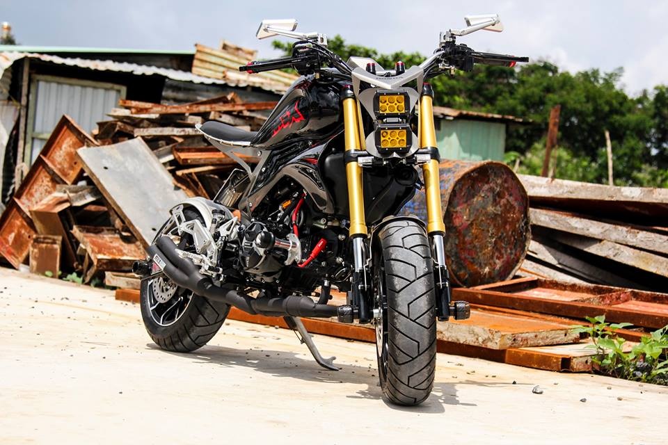 Biker Sai Gon cat got Honda MSX 125 hinh anh