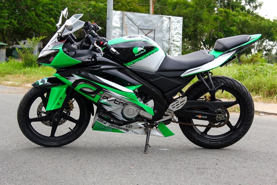 Yamaha R15 do phong cach moto phan khoi lon o Kien Giang hinh anh