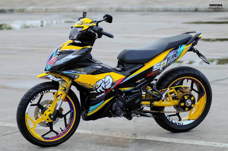 Exciter 150 lay cam hung tu xe dua cua biker An Giang hinh anh