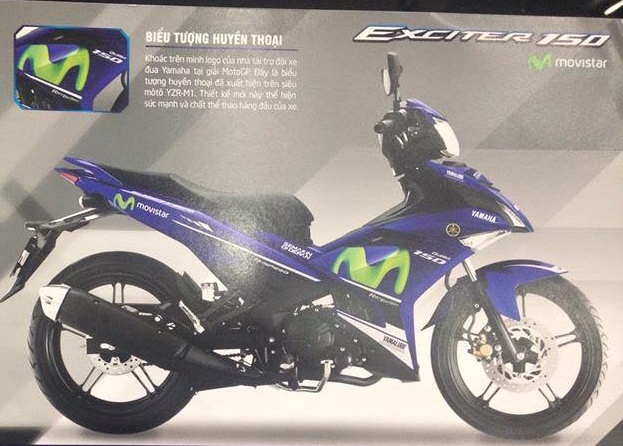 Exciter 150 Movistar sap ra mat o Viet Nam hinh anh