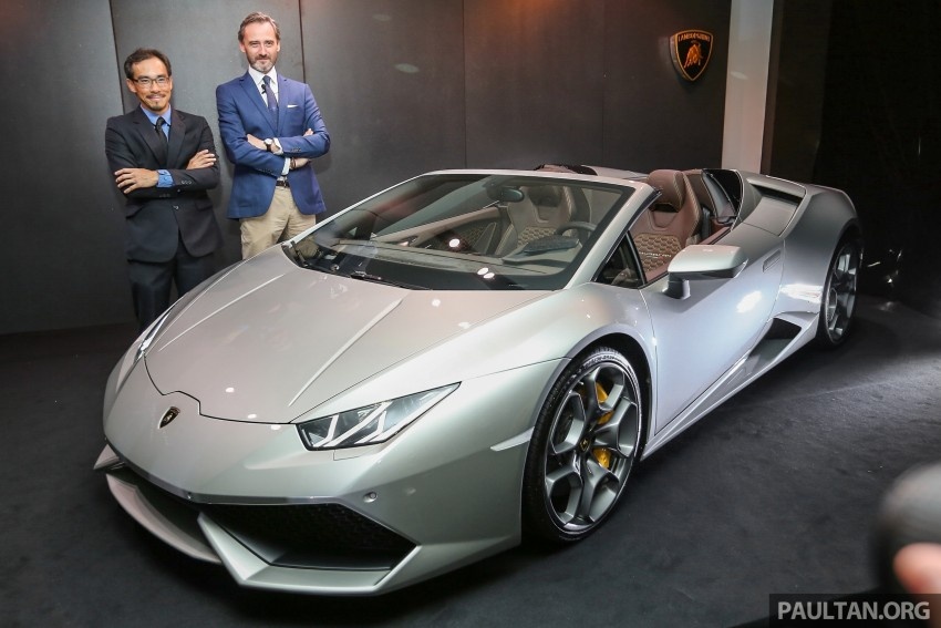 Lamborghini Huracan mui tran den Malaysia hinh anh