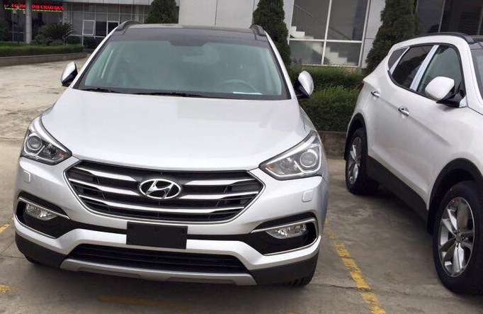 Hyundai Santa Fe 2016 lo dien truoc ngay ra mat o Viet Nam hinh anh
