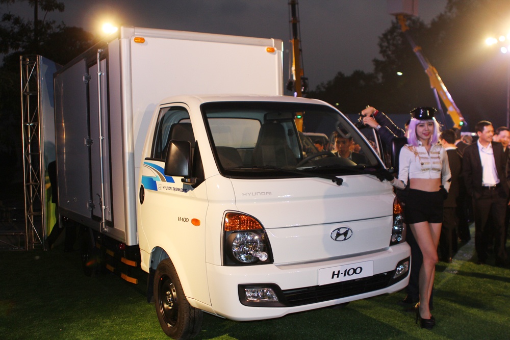 Hyundai ra mat xe tai nhe ket noi Bluetooth o Viet Nam hinh anh