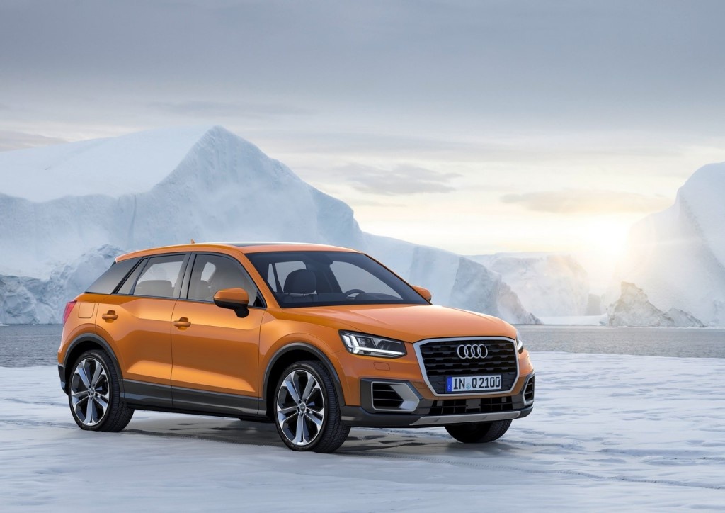 Audi Q2 ra mat,  5 dieu can biet ve Audi Q2,  Mau crossover Audi Q2 trinh lang anh 1