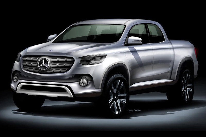 Mercedes giới thiệu xe bán tải,  phân khúc pick-up ảnh 1 Mercedes gioi thieu xe ban tai,  phan khuc pick-up anh 1