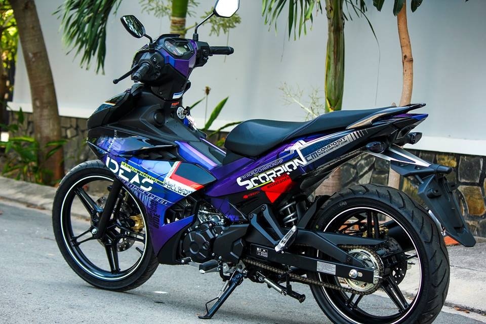 Xe so the thao Exciter 150,  do dan ao cho Exciter 150 anh 5