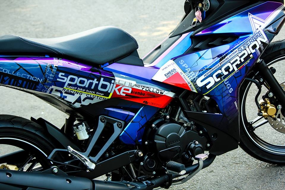 Xe so the thao Exciter 150,  do dan ao cho Exciter 150 anh 3