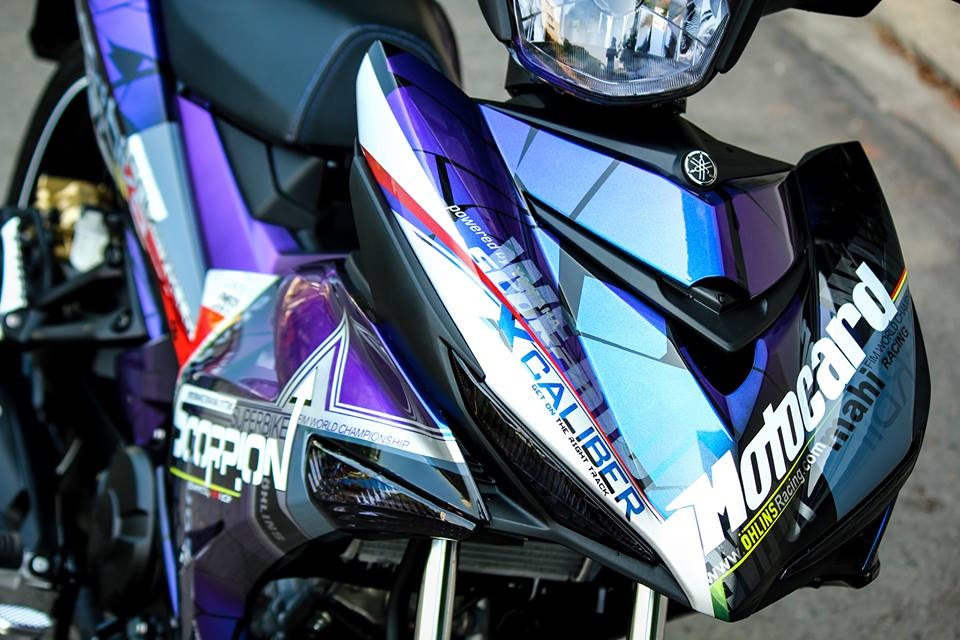 Xe so the thao Exciter 150,  do dan ao cho Exciter 150 anh 2