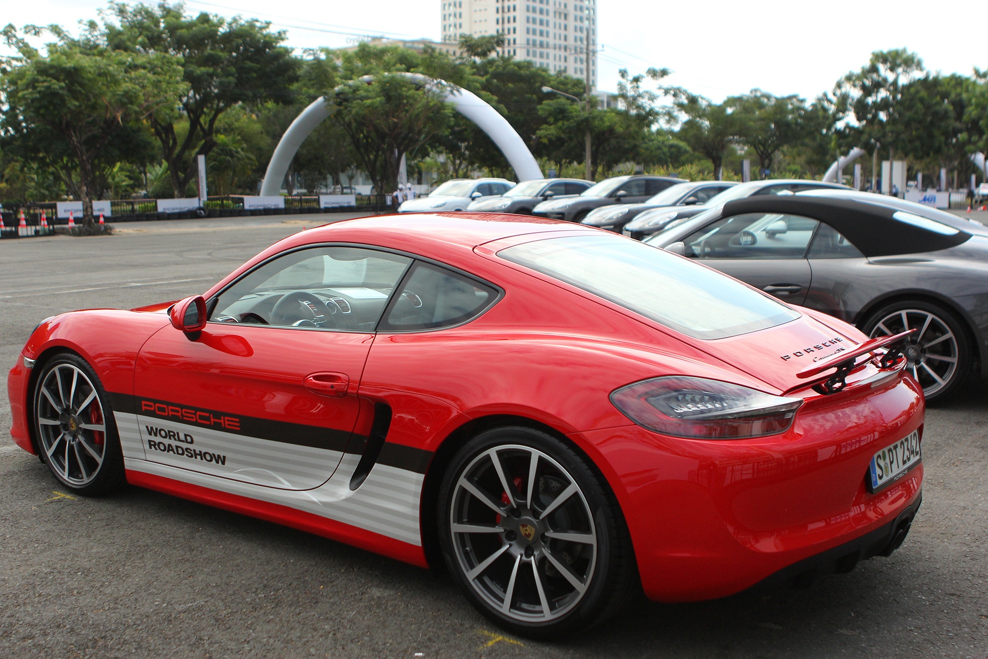 Dan xe the thao Porsche anh 5