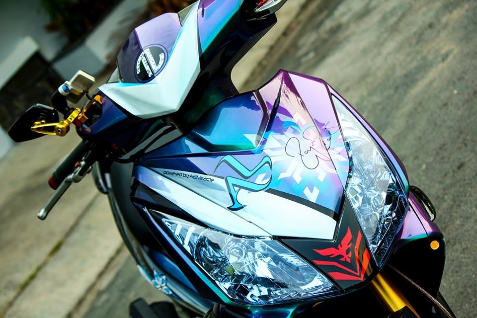 Honda Air Blade độ ở Sài Gòn ảnh 3 Honda Air Blade do o Sai Gon anh 3