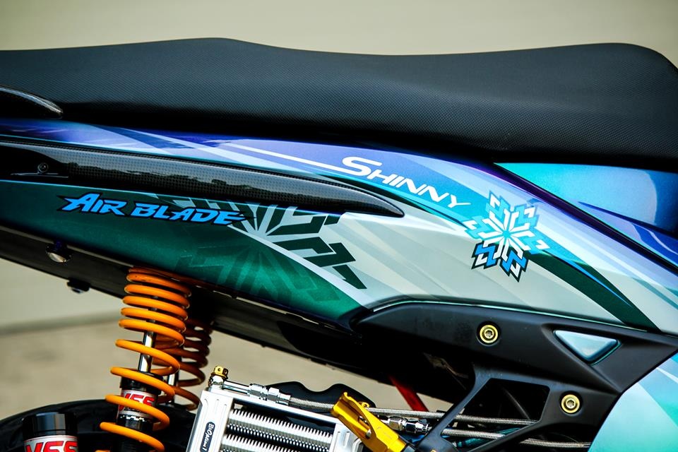 Honda Air Blade độ ở Sài Gòn ảnh 4 Honda Air Blade do o Sai Gon anh 4