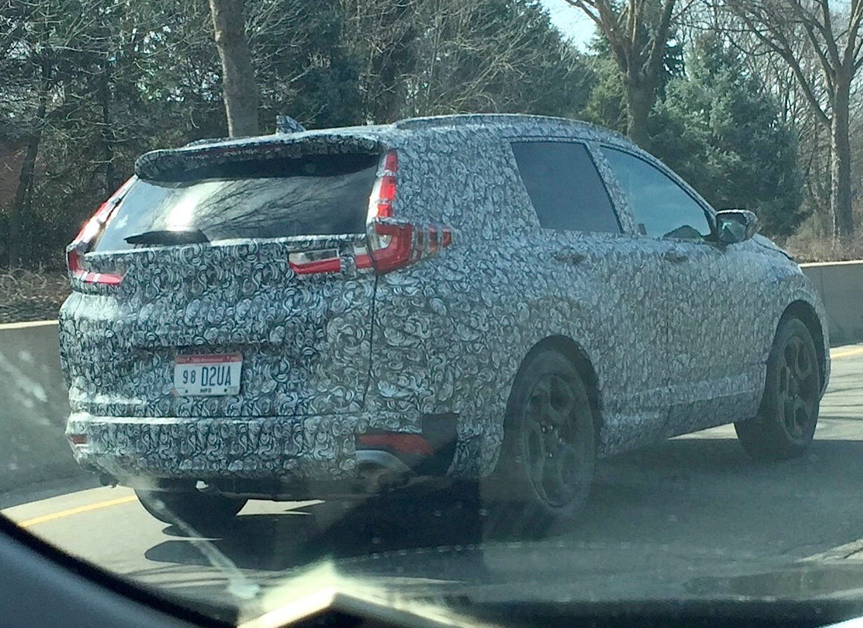 Honda CR-V the he moi xuat hien tren duong thu o My hinh anh