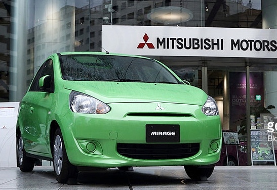 Mitsubishi dinh be boi gian lan nhien lieu hinh anh