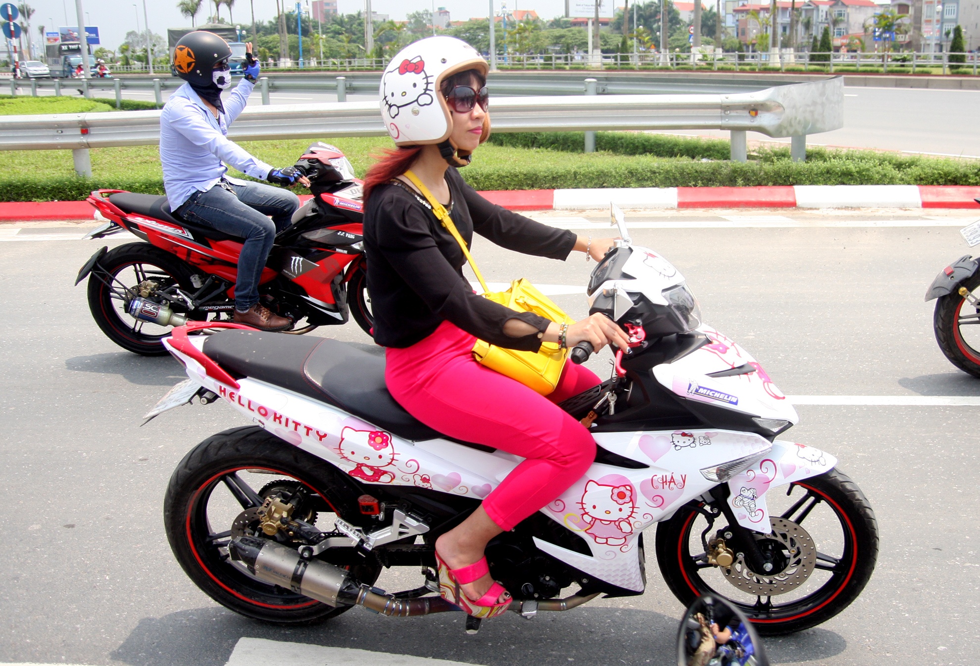 Hon 60 chiec Exciter 150 tu hoi o Ha Noi hinh anh