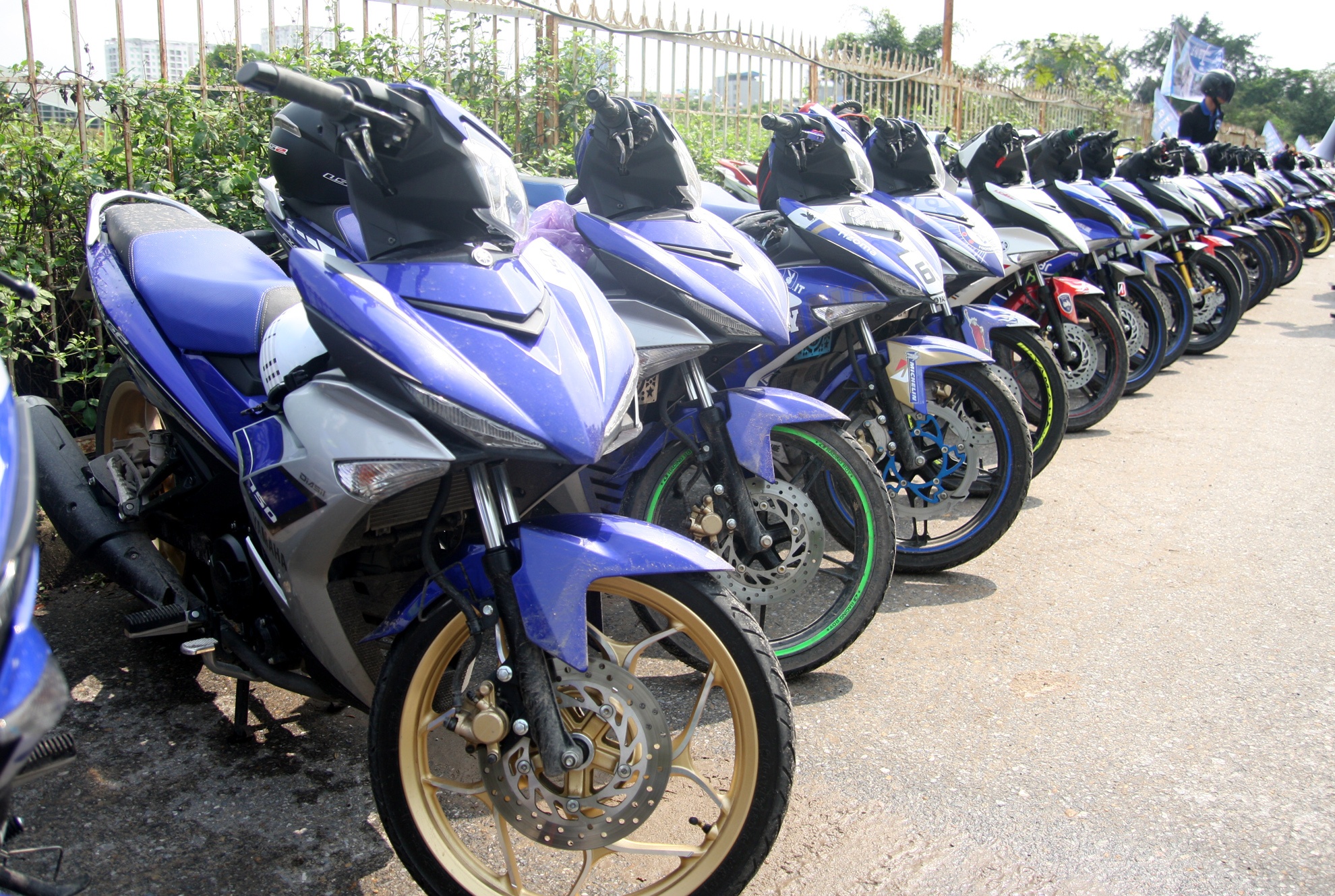 Dan Yamaha Exciter 150 o Ha Noi anh 2