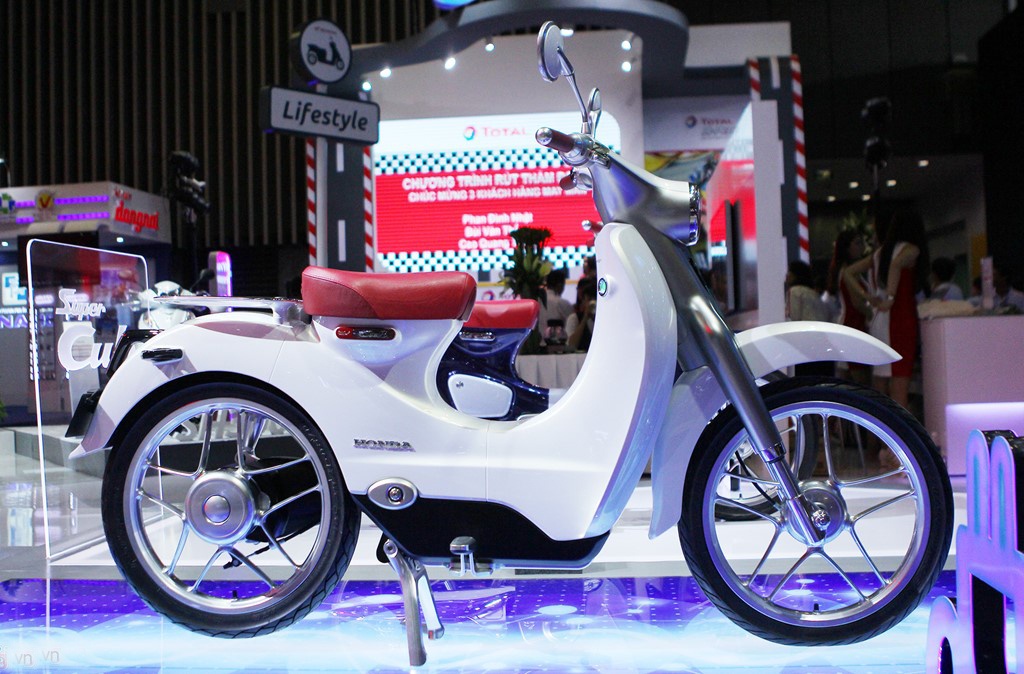 Honda EV Cub chay dien se duoc san xuat tu nam 2018 hinh anh