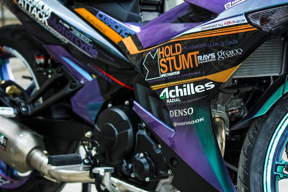 Exciter 150 do dan vo o Tien Giang anh 3