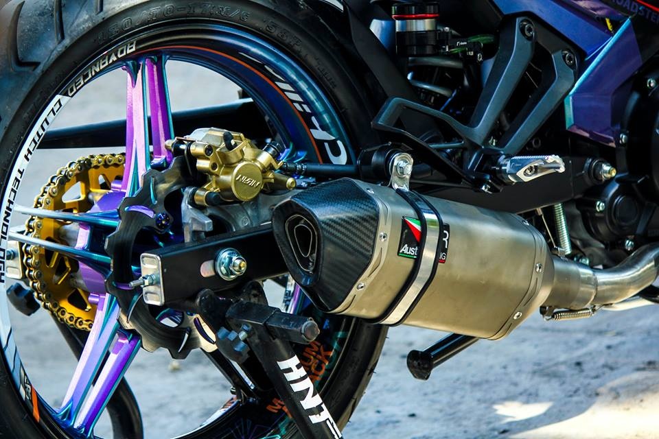 Exciter 150 do dan vo o Tien Giang anh 6