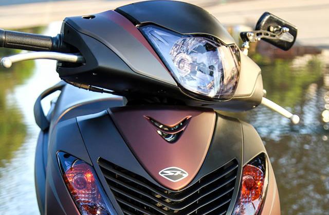 Honda SH 2010 son phoi mau ca tinh o Sai Gon hinh anh