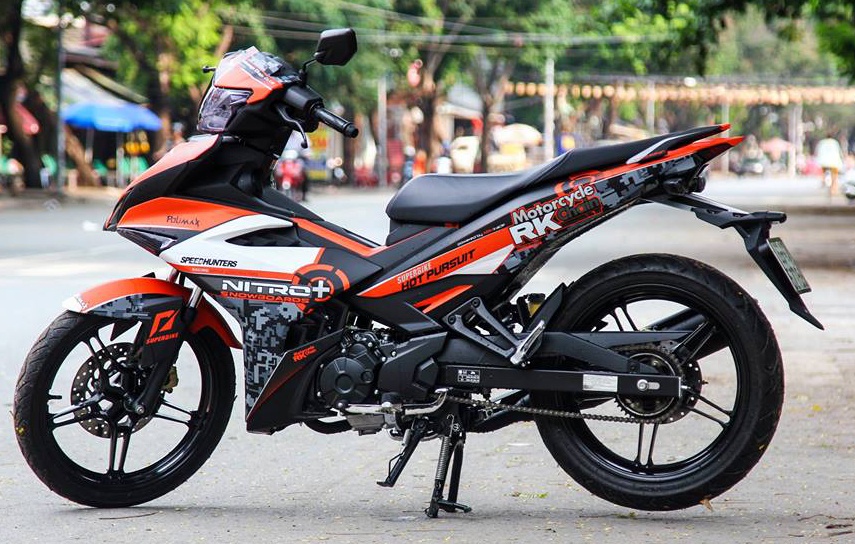 Exciter 150 son tem ran ri cua biker Ben Tre hinh anh