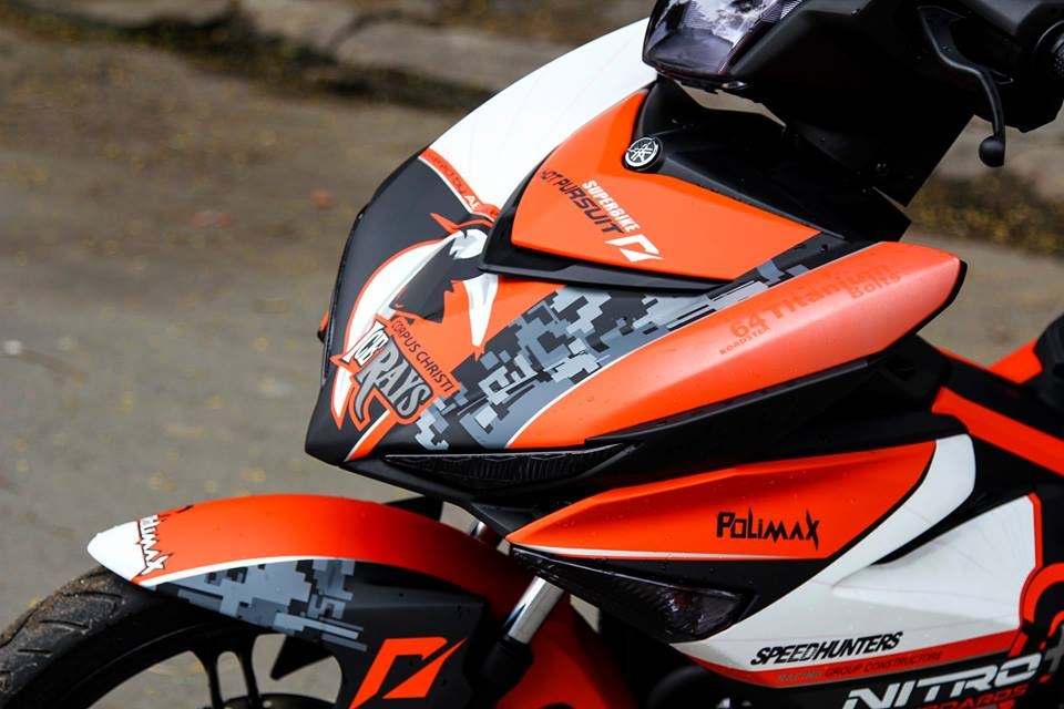 Exciter 150 son tem dau dan ao anh 2