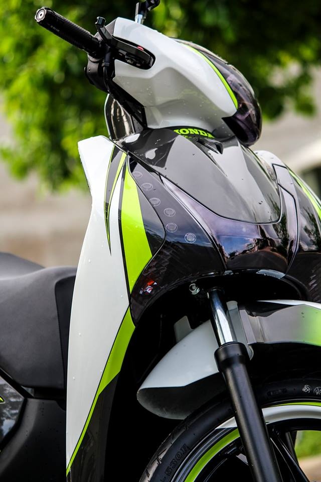 Honda SH son phoi mau o Sai Gon anh 3