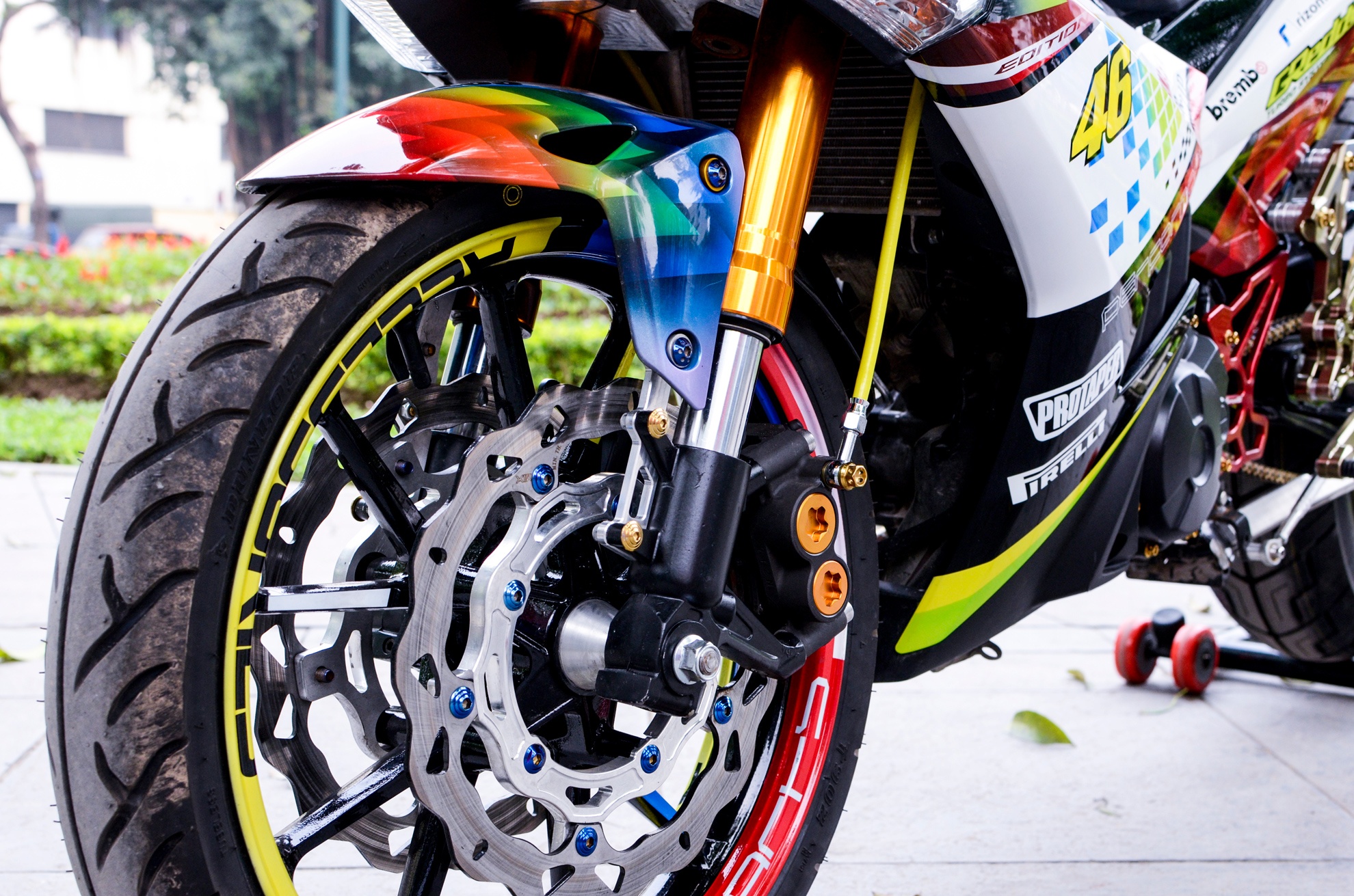 Exciter 150 do do choi o Ha Noi anh 4