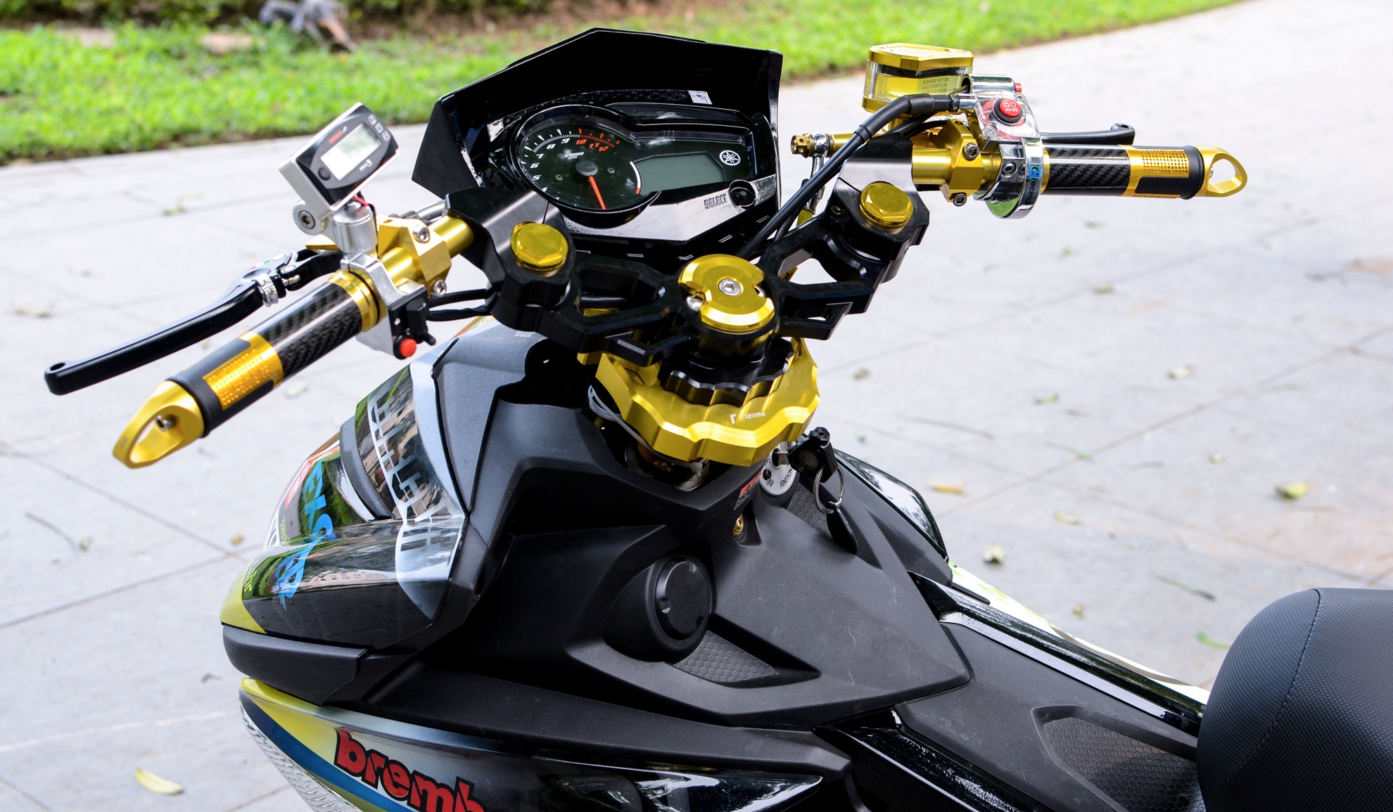 Exciter 150 do do choi o Ha Noi anh 5