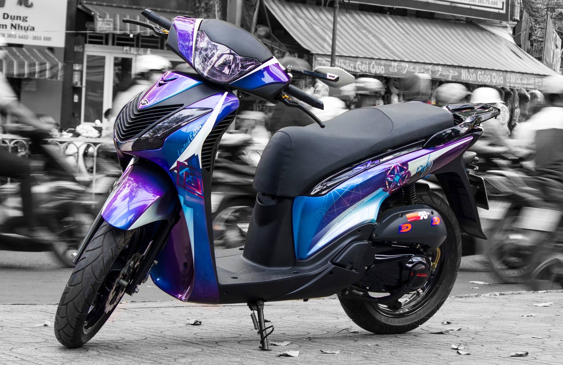 Honda SH 2010 do dep anh 6